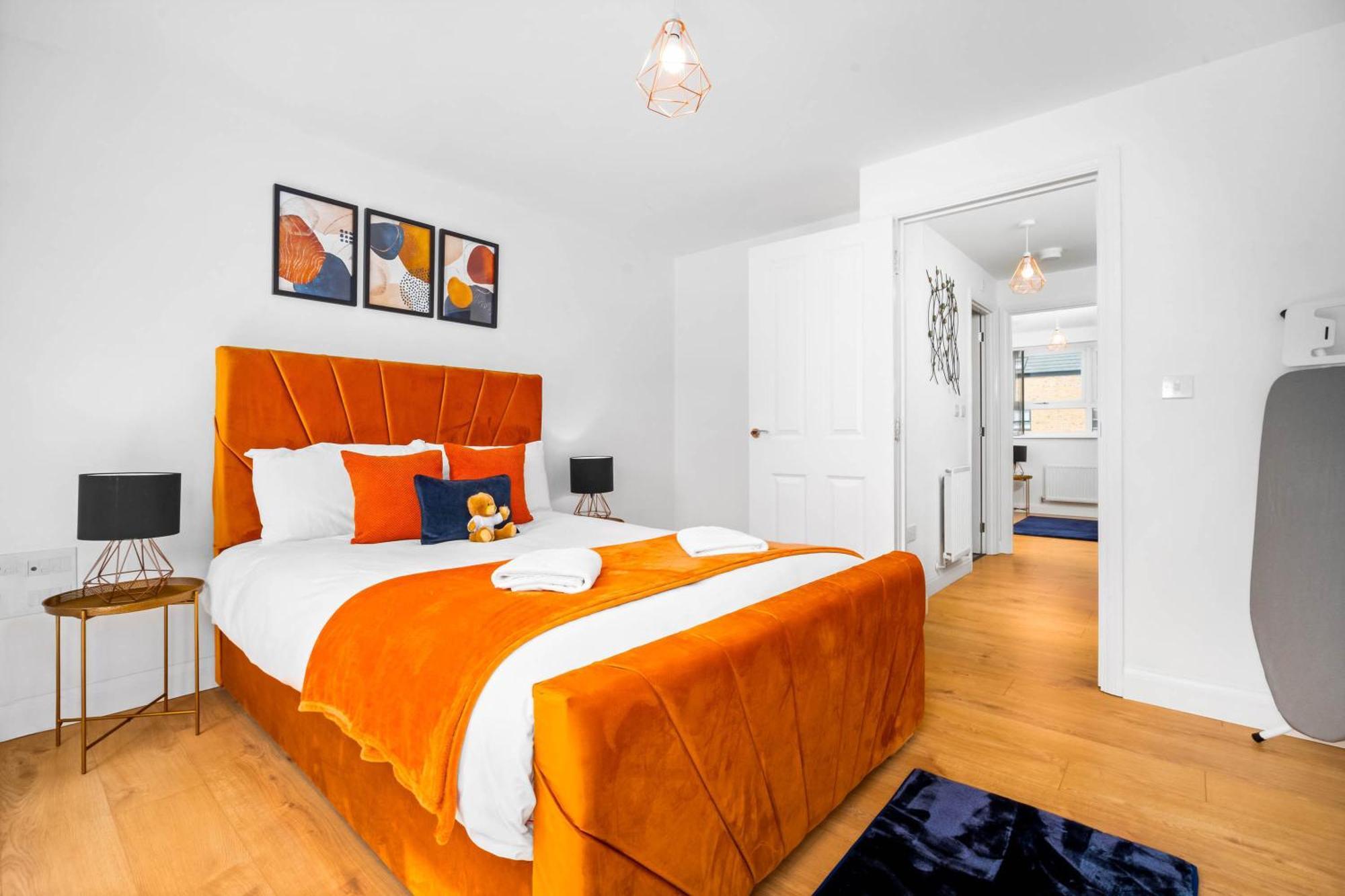 Luxury City Centre 5 Bed House With En-Suite, Bbq, On-Site Parking By Azura Nights Birmingham Exterior foto